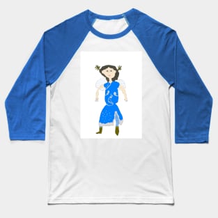 Dragon Zodiac Chibi Azulong Baseball T-Shirt